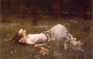 Ophelia - Pintura de John William Waterhouse